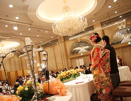 大宴会場(クリスタルホール) Main banqueting hall