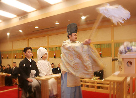 神前挙式 Shinto wedding